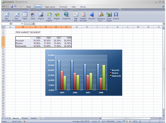 Microsoft Excel 12